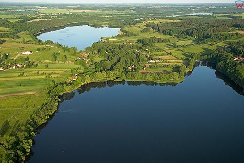 LOTNICZE. Warm-Maz. Jezioro Kiersztanowskie.