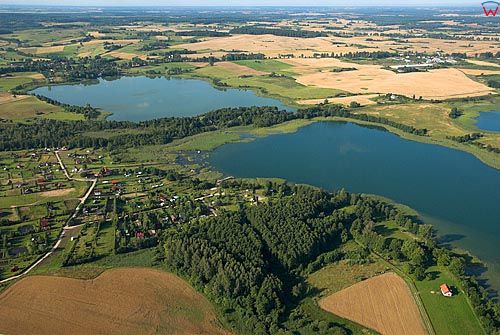 LOTNICZE. Warm-Maz. Sterlawki Ml., jezioro Dejguny i Djgunek.