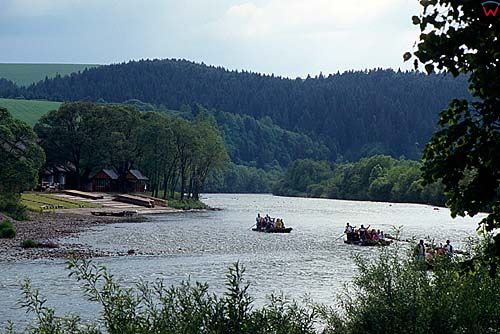 Sromowce Niżne, spływ Dunajcem