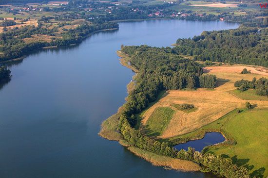 Jezioro Przytulskie, EU, PL, Warm-Maz. LOTNICZE.