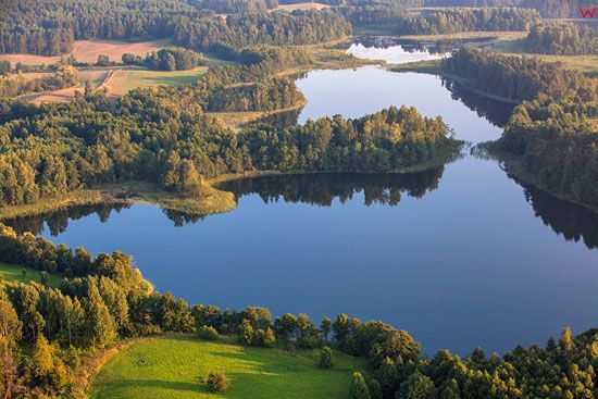Jezioro Krzywionka, EU, PL, Warm-Maz. LOTNICZE.
