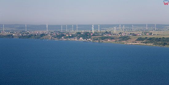 Lotnicze, Pl, Pomorskie. Zatoka Pucka, panorama na Swarzewo.