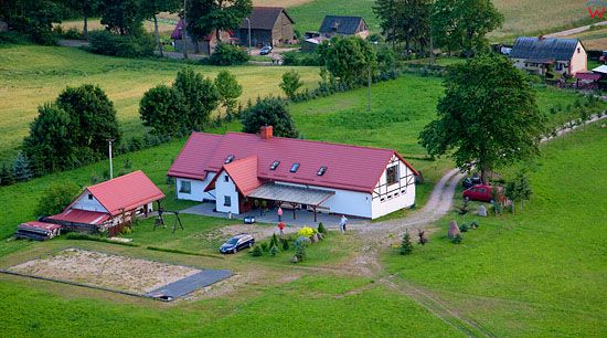 Lotnicze, PL, warm-maz. Park Krajobrazowy Wzgorza Dylewskie.