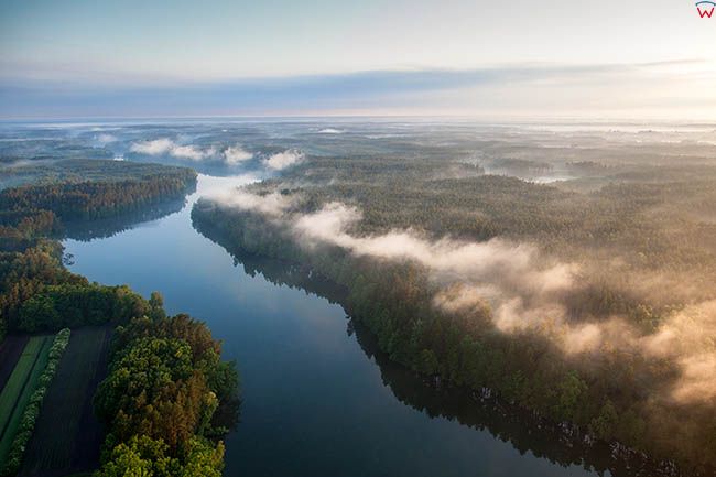 Wdecki Park Krajobrazowy, jezioro Zurskie. EU, PL, Kujawsko-Pomorskie.