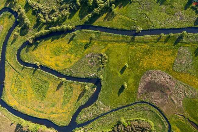 Brodnicki Park Krajobrazowy, i rzeka Drweca, 26.05.2016. EU, PL, Kuj-Pom. Lotnicze.