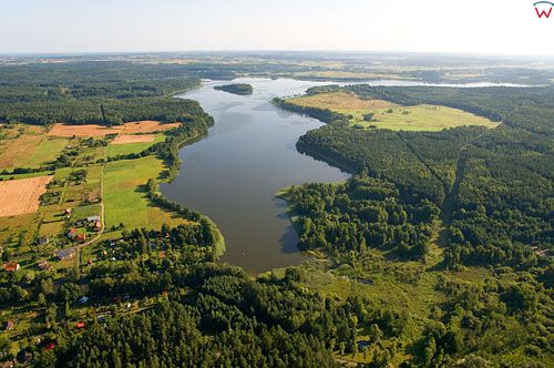 LOTNICZE. Polska, warm-maz. Jezioro Wadag. Olsztyn.