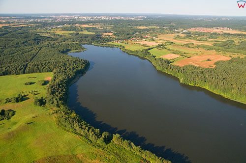 LOTNICZE. Polska, warm-maz. Jezioro Wadag. Olsztyn.