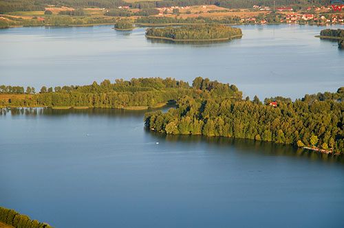 LOTNICZE. Polska, warm-maz. Jezioro Wulpinskie.