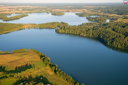 LOTNICZE. Polska, warm-maz. Jezioro Wulpinskie.