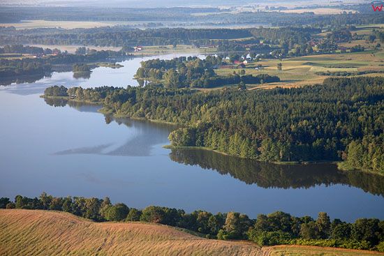 Lotnicze, Pl, warm-maz. Jezioro Oleckie Male.