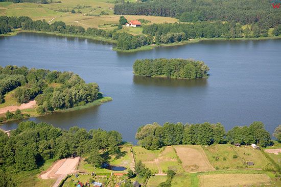 Lotnicze, Pl, warm-maz. Pojezierze Mazurskie (Elckie) Jezioro Oleckie Male.