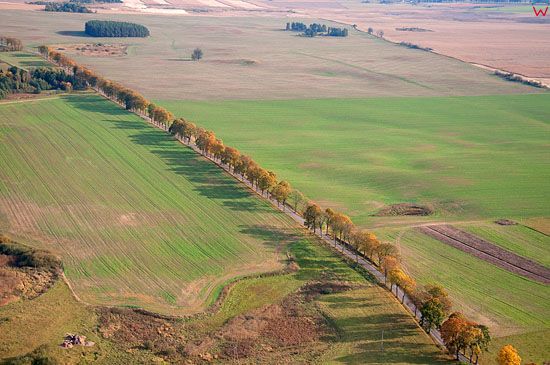 Lotnicze, PL, warm-maz. Pola uprawne przylegajace do Jeziora Dabrowa Wlk.