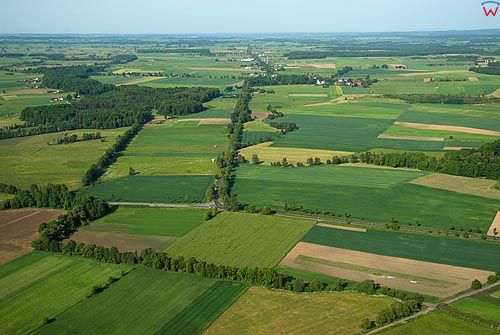 LOTNICZE. Warm-Maz. Okolica Bartoszyc.