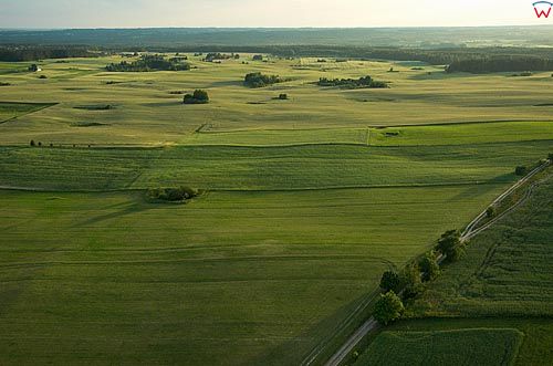 LOTNICZE. Warm maz. Panorama okolicy Setala.
