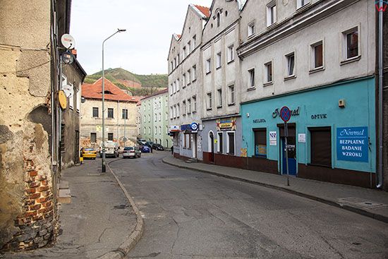 Klodzko, ulica Czeska. EU, PL, Dolnoslaskie.