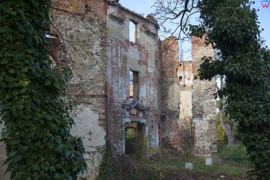 Owiesno, ruiny Zamku. EU, PL, Dolnoslaskie.