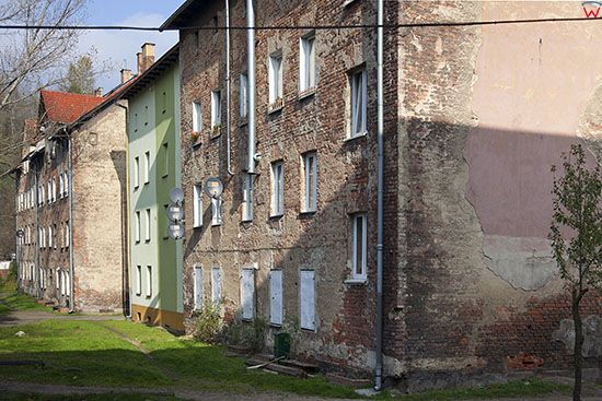 Walbrzych - Sbiecin, gornicze osiedle mieszkaniowe. EU, PL, Dolnoslaskie.