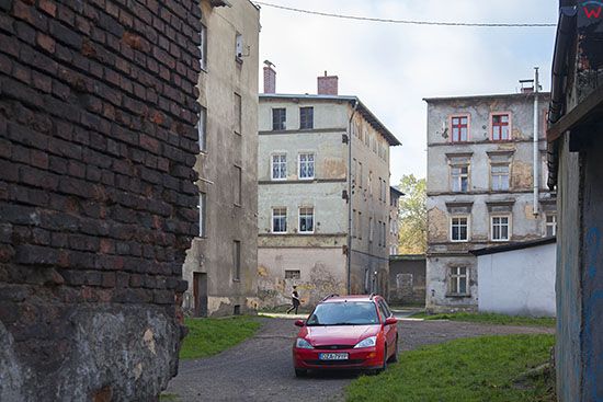 Walbrzych - Sbiecin, gornicze osiedle mieszkaniowe. EU, PL, Dolnoslaskie.