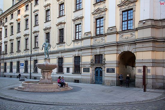Wroclaw, Plac Uniwersytecki. EU, Pl, Dolnoslaskie.