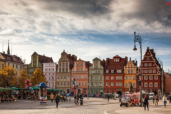 Wroclaw, Plac Solny. EU, PL, Dolnoslaskie.