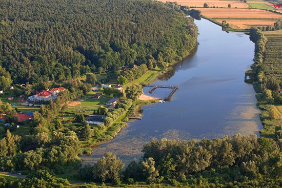 Jezioro Starogrodzkie - Chelmno. EU, PL, Kujawsko-Pomorskie. LOTNICZE.