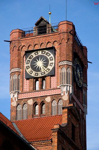 Polska, kujawsko-pom, Torun. Ratusz starego miasta.