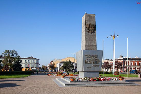 Wloclawek, Pomnik Zolnierza Polskiego przy Placu Wolnosci. EU, PL, Kujawsko - Pomorskie.