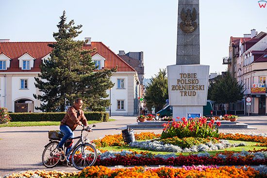 Wloclawek, Pomnik Zolnierza Polskiego przy Placu Wolnosci. EU, PL, Kujawsko - Pomorskie.