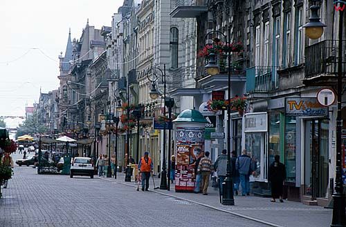 Łódź, ulica Piotrkowska