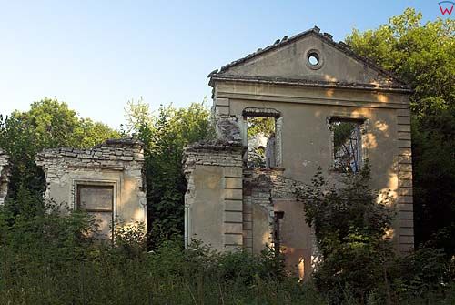 Ruiny pałacu w Gardzienicy