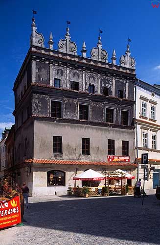 Lublin. Kamienice przy rynku