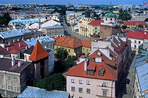 Lublin panorama miasta