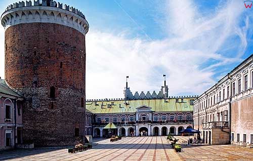 Dziedziniec zamku w Lublinie