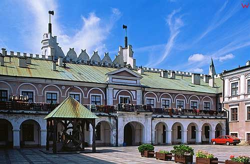 Dziedziniec zamku w Lublinie