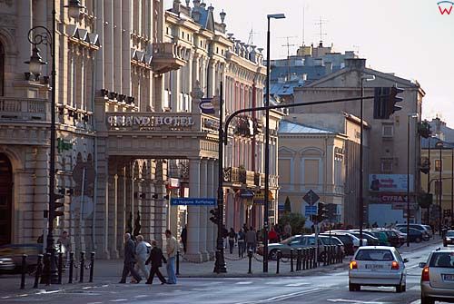 Lubelskie. Lublin, Grand Hotel przy Krakowskim Przedmiesciu.