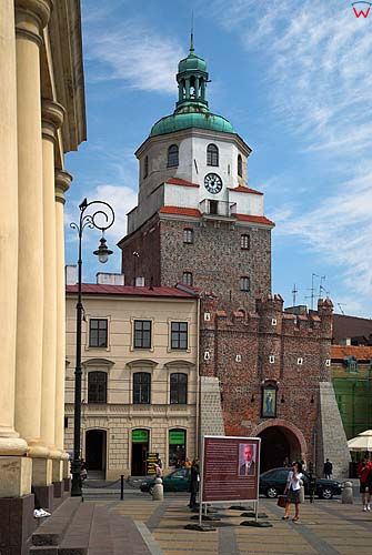 Lubelskie. Lublin, Brama Krakowska.