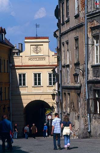 Lublin, kamienice na starym mieście