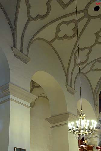 Sklepienie kościoła Świętego Mikołaja w Szczebrzeszynie