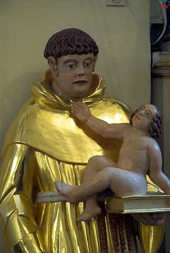 Figurka w kościele Świętego Mikołaja w Szczebrzeszynie