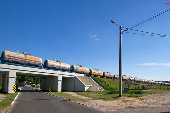 Wiadukt kolejowy w Tereszpolu. EU, Pl, Lubelskie.