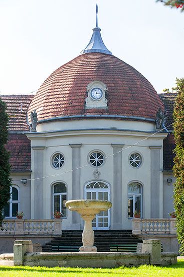 Gilsno, palac z XVIII/XIX w.. EU, PL, Lubuskie.