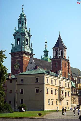 Krakow. Katedra na Wawelu.