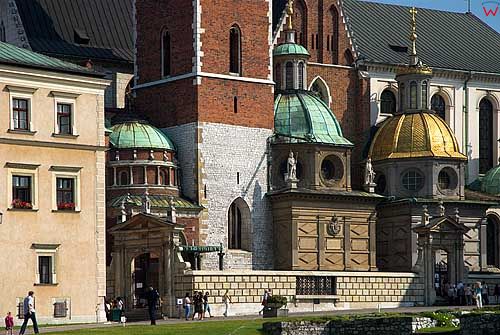 Krakow. Katedra na Wawelu.