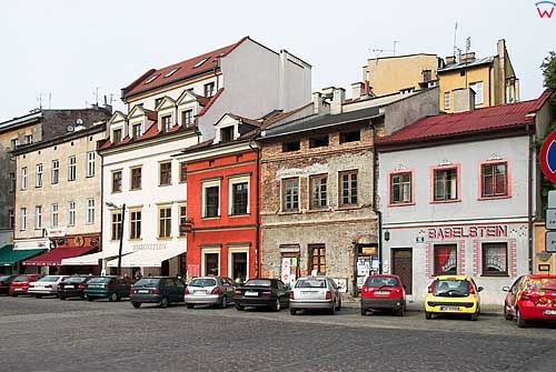 Krakow. Kamienice przy ulicy Szerokiej.