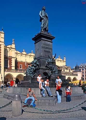 Kraków Pomnik Adama Mickiewicza 