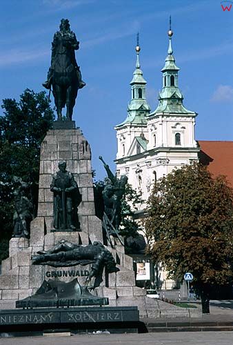 Kraków, pomnik grunwald