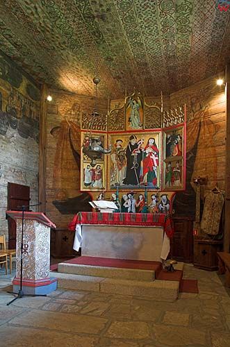Lipnica Murowana, drewniany kościół św. Leonarda, małopolska