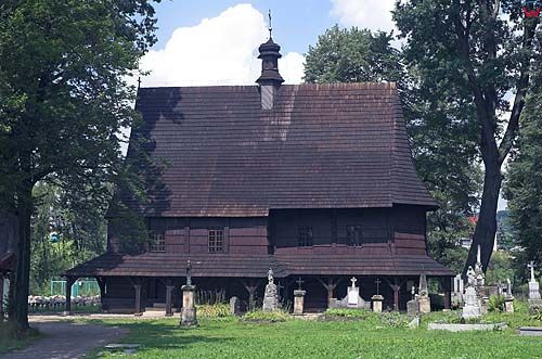 Lipnica Murowana, drewniany kościół św. Leonarda