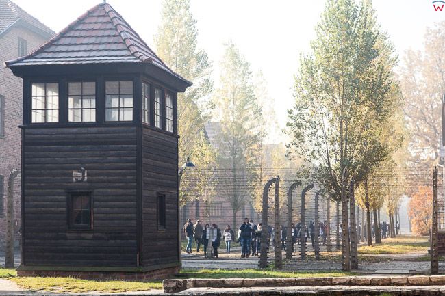 Oswiecim, Niemiecki oboz zaglady Auschwitz I. EU, Pl, Malopolska.