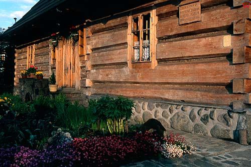 Chałupy góralskie w Zakopanym